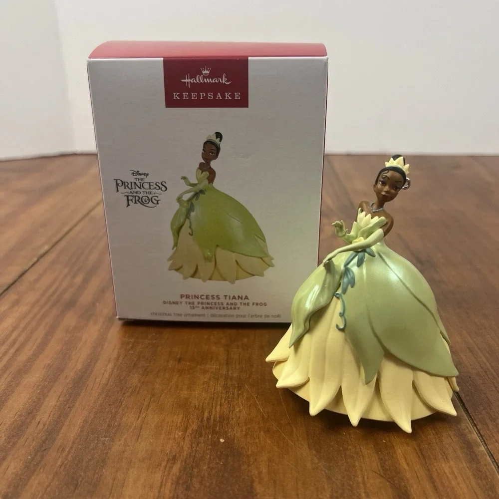 Hallmark 2024 Princess Tiana Disney The Princess and the Frog Christmas Ornament